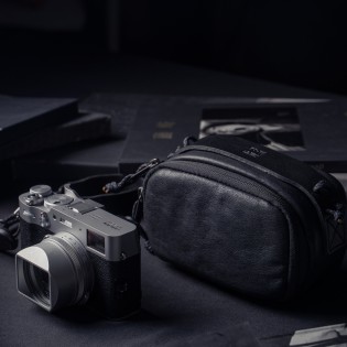 Pochette photo cuir Wotancraft Portable Pouch M Black
