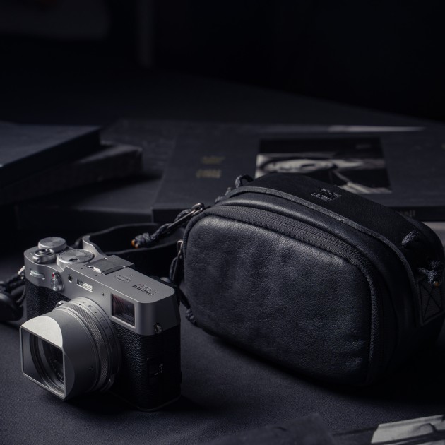 Pochette photo cuir Wotancraft Portable Pouch M Black