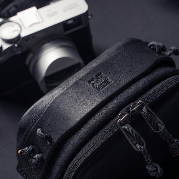 Pochette photo cuir Wotancraft Portable Pouch M Black