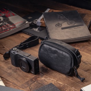 Pochette photo cuir Wotancraft Portable Pouch S Black
