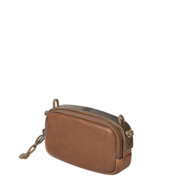 Pochette photo cuir Wotancraft Portable Pouch S Brown
