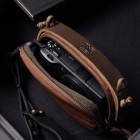 Pochette photo cuir Wotancraft Portable Pouch S Brown