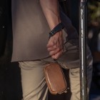 Pochette photo cuir Wotancraft Portable Pouch S Brown