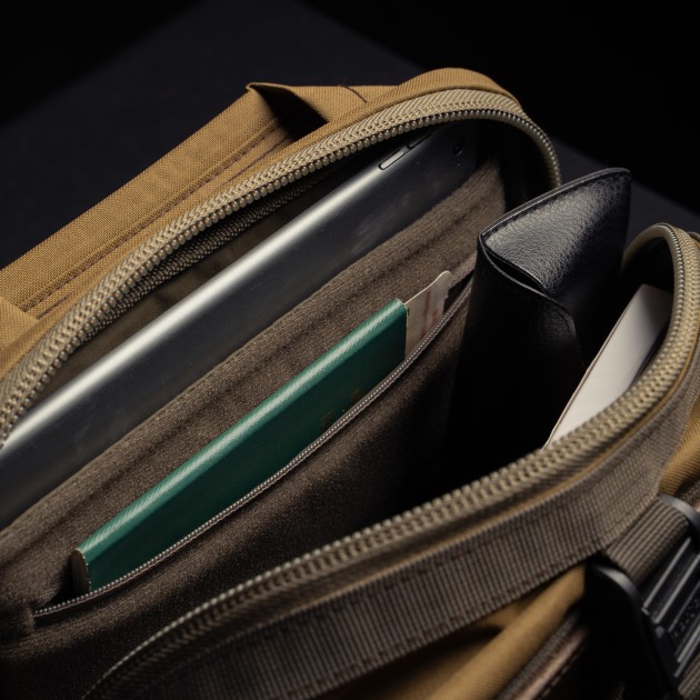 Sac photo bandoulière Wotancraft Mini Rider V2 Khaki