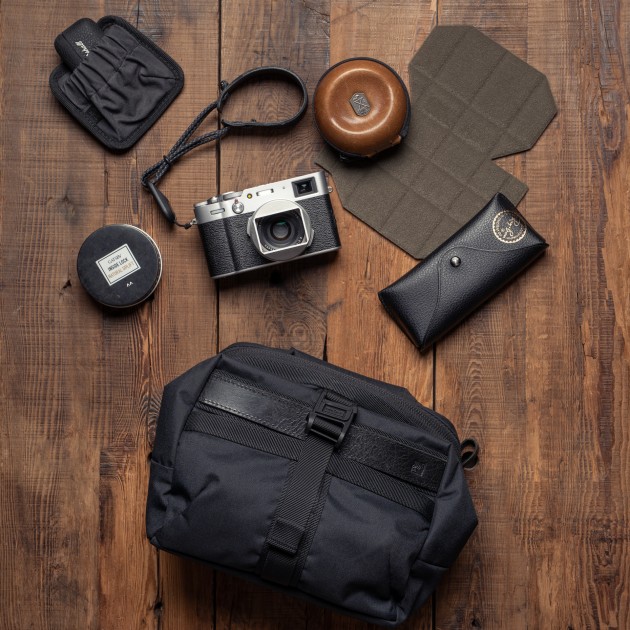 Sac photo bandoulière Wotancraft Mini Rider V2 Black