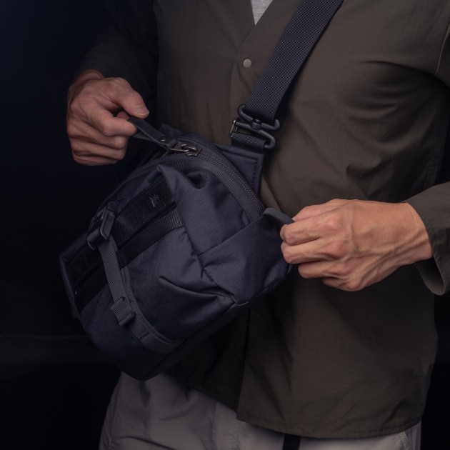 Sac photo bandoulière Wotancraft Mini Rider V2 Black