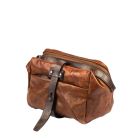 Sac photo bandoulière Wotancraft Mini Rider Brown Leather