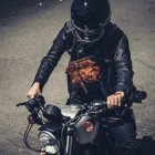 Sac photo bandoulière Wotancraft Mini Rider Brown Leather