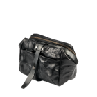 Sac photo bandoulière Wotancraft Mini Rider Black Leather