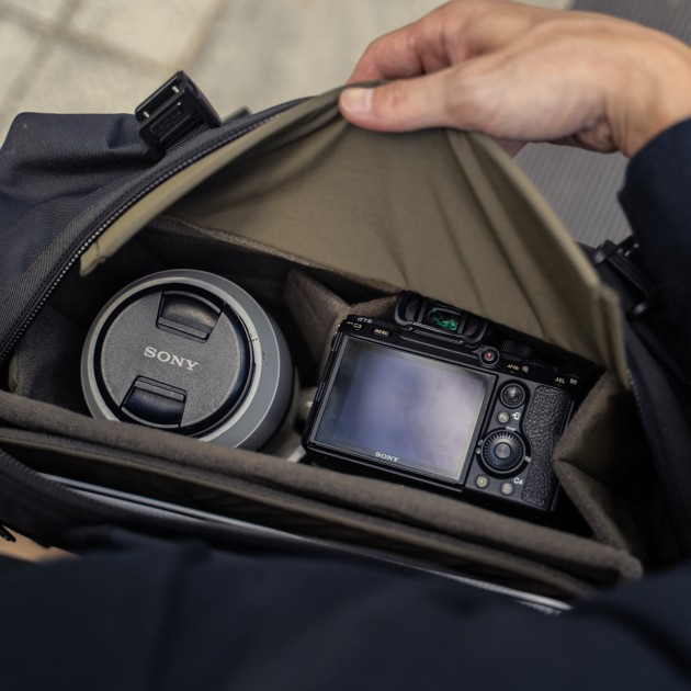 Sac photo bandoulière Wotancraft Lightning Rider V2 Black