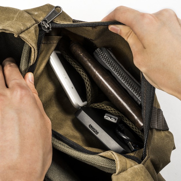 Sac photo bandoulière Wotancraft Pilot 7L Khaki