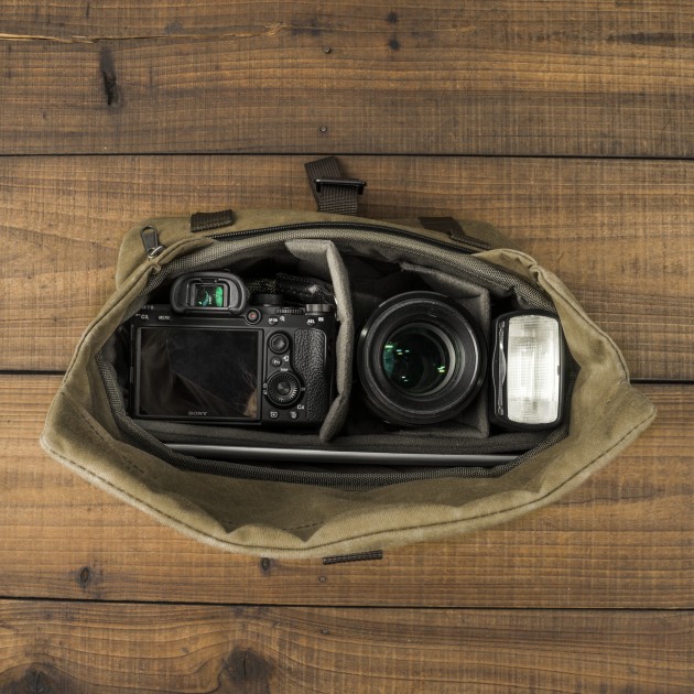 Sac photo bandoulière Wotancraft Pilot 7L Khaki