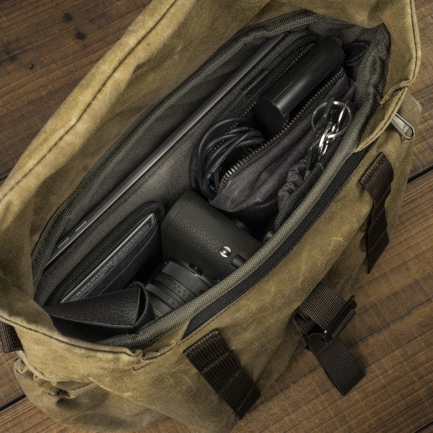 Sac photo bandoulière Wotancraft Pilot 7L Khaki