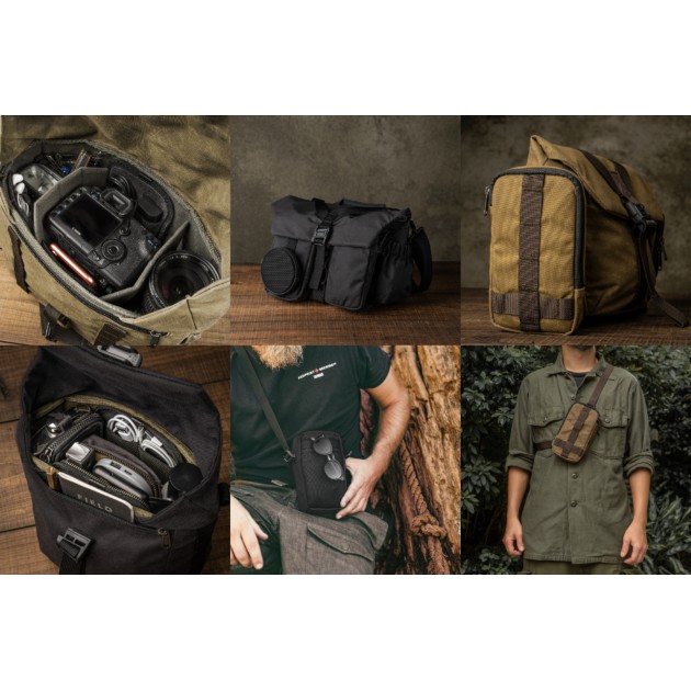 Sac photo bandoulière Wotancraft Pilot 7L Khaki