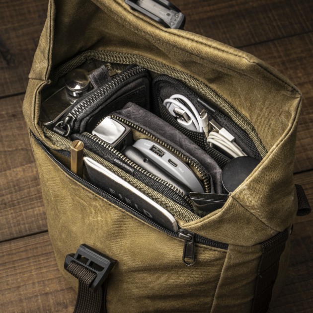 Sac photo bandoulière Wotancraft Pilot 3.5L Khaki