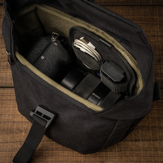 Sac photo bandoulière Wotancraft Pilot 3.5L Black