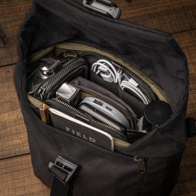 Sac photo bandoulière Wotancraft Pilot 3.5L Black