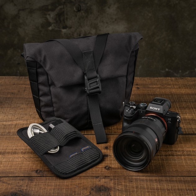 Sac photo bandoulière Wotancraft Pilot 3.5L Black