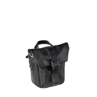 Sac photo bandoulière Wotancraft Pilot 2L Black Leather