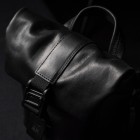 Sac photo bandoulière Wotancraft Pilot 2L Black Leather