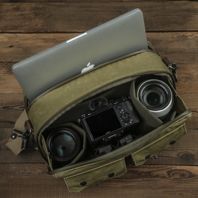Sac photo bandoulière Wotancraft Scout 9L Olive