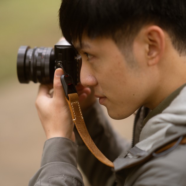 Sangle photo cuir Wotancraft Full Leather Camera Neck Strap