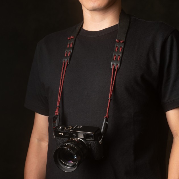 Sangle photo cuir Wotancraft Parashooter Neck Strap