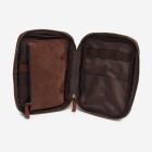 Ona Tech Kit cuir Antique Cognac, trousse d'organisation