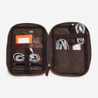 Ona Tech Kit cuir Antique Cognac, trousse d'organisation