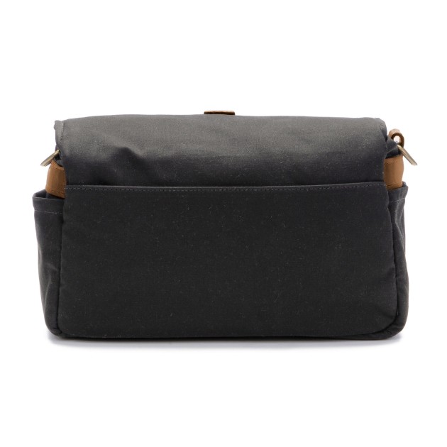 Ona Bowery toile cirée Noire, sac photo bandoulière