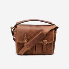 Ona Prince Street cuir Antique Cognac, sac photo messenger