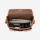 Ona Prince Street cuir Antique Cognac, sac photo messenger