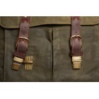 Ona Prince Street toile cirée Olive, sac photo messenger