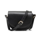 Ona Savannah cuir Noir, petit sac photo bandoulière