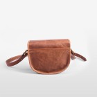 Ona Savannah cuir Antique Cognac, petit sac photo bandoulièr