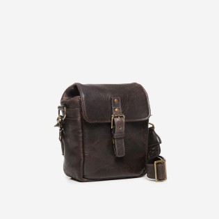 Ona Bond Street cuir Truffe, sac photo compact