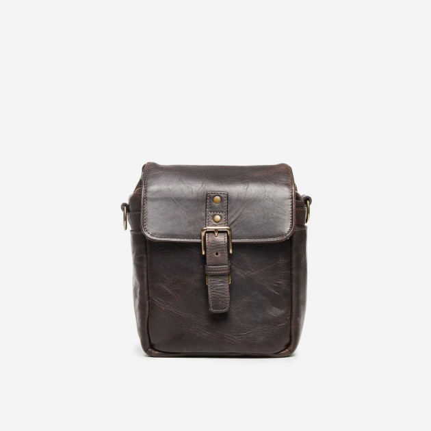 Ona Bond Street cuir Truffe, sac photo compact