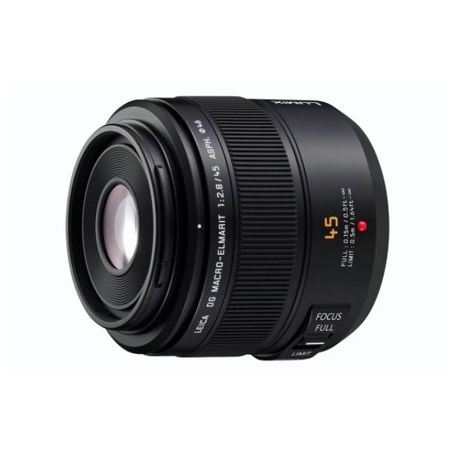 Objectif Panasonic Leica DG Macro-Elmarit 45mm F2.8 ASPH