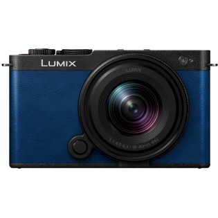 Appareil photo Panasonic Lumix S9 Bleu + 18-40mm F4.5-6.3