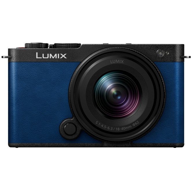Appareil photo Panasonic Lumix S9 Bleu + 18-40mm F4.5-6.3