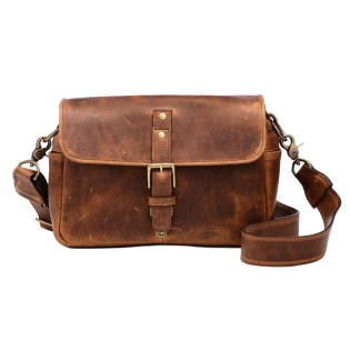 Ona Bowery cuir Antique Cognac, sac photo bandoulière