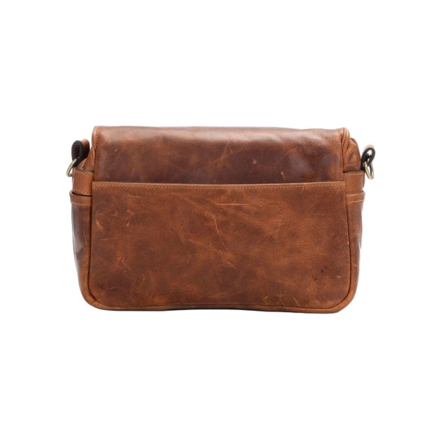 Ona Bowery cuir Antique Cognac, sac photo bandoulière
