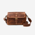Ona Bowery cuir Antique Cognac, sac photo bandoulière