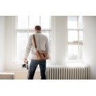 Ona Bowery cuir Antique Cognac, sac photo bandoulière