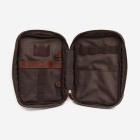 Ona Tech Kit cuir Antique Cognac, trousse d'organisation