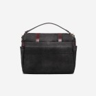 Ona Brixton toile cirée Noire, sac photo messenger