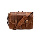 Ona Brixton cuir Antique Cognac, sac photo messenger