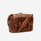 Ona Brixton cuir Antique Cognac, sac photo messenger