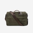 Ona Brixton toile cirée Olive, sac photo messenger