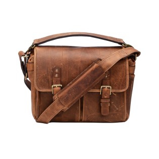 Ona Prince Street cuir Antique Cognac, sac photo messenger